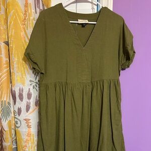 Green Target Dress